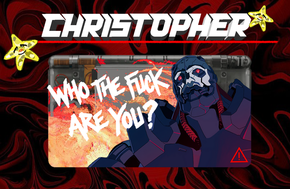 Nintendo DS Lite - Adam Smasher: Cyberpunk 2077 Custom Edition